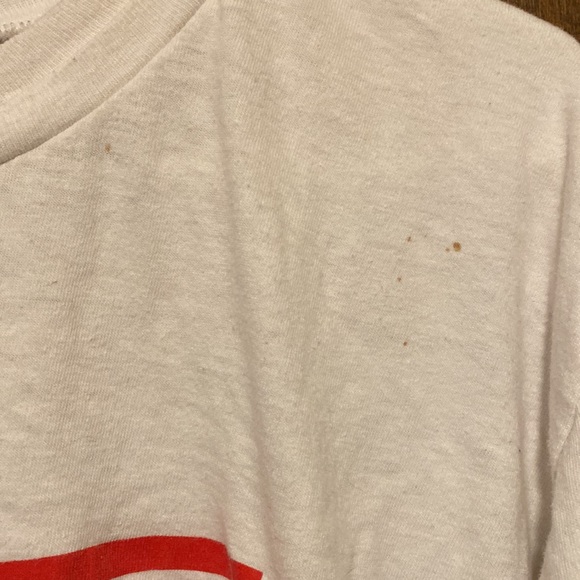 GUESS Vintage three-quarter sleeved logo t-shirt. Oversized fit. From 1990! - Picture 6 of 11